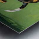 Celebrating Beagle Puppy Success Metal print