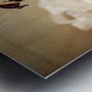 Bulldog Puppys Toilet Paper Trouble Begins Metal print