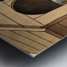 Happy Australian Shepherd Puppy Free From Crowded House Metal print