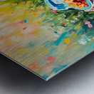 Husky Puppy Discovers Picnic Spread Metal print