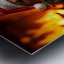 Beagle Puppy Rests After Holiday Adventures Metal print