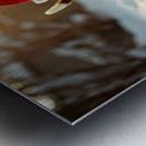 Beagle Puppy Gets Ready For Holiday Fun Metal print