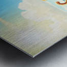 Poodle Puppy Discovers The Sandbox Adventure Metal print