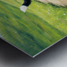 Border Collie Puppy Ready For Adventure Metal print