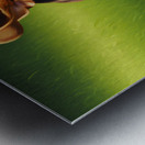 Beagle Puppy Claims Victory On The Hill Metal print