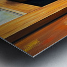 Poodle Puppy Discovers The Mail Slot Metal print