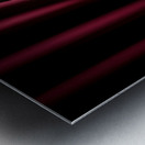 Poodle Puppy Bursts Out From Curtain Hiding Spot Metal print