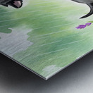 Cane Corso Puppy Discovers Rain In The Garden Metal print