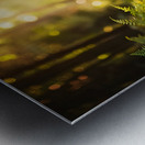 Australian Shepherd Puppy Begins Flower Delivery Mission Metal print