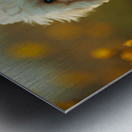 Happy Poodle Puppy Realizes The Truth About Reflections Metal print