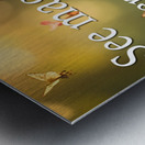 See Magic Like This Amazed Puppy Metal print