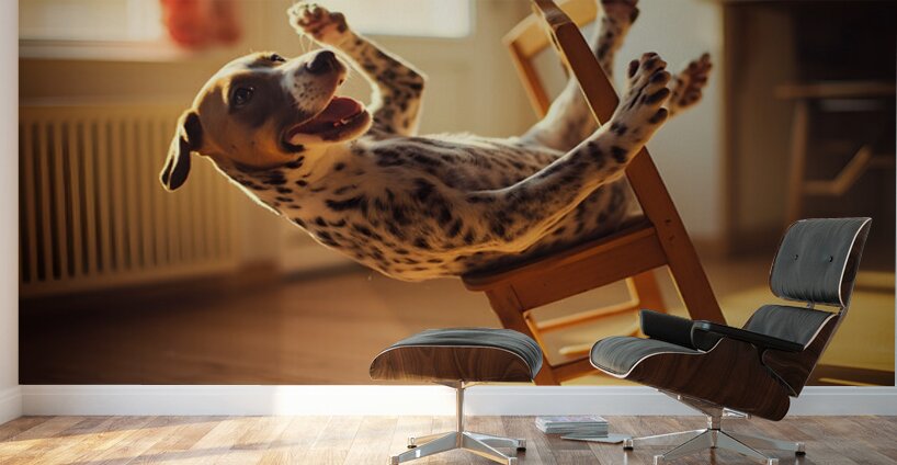 Puppy Masters Gentle Rocking Chair Motion Wall Murals