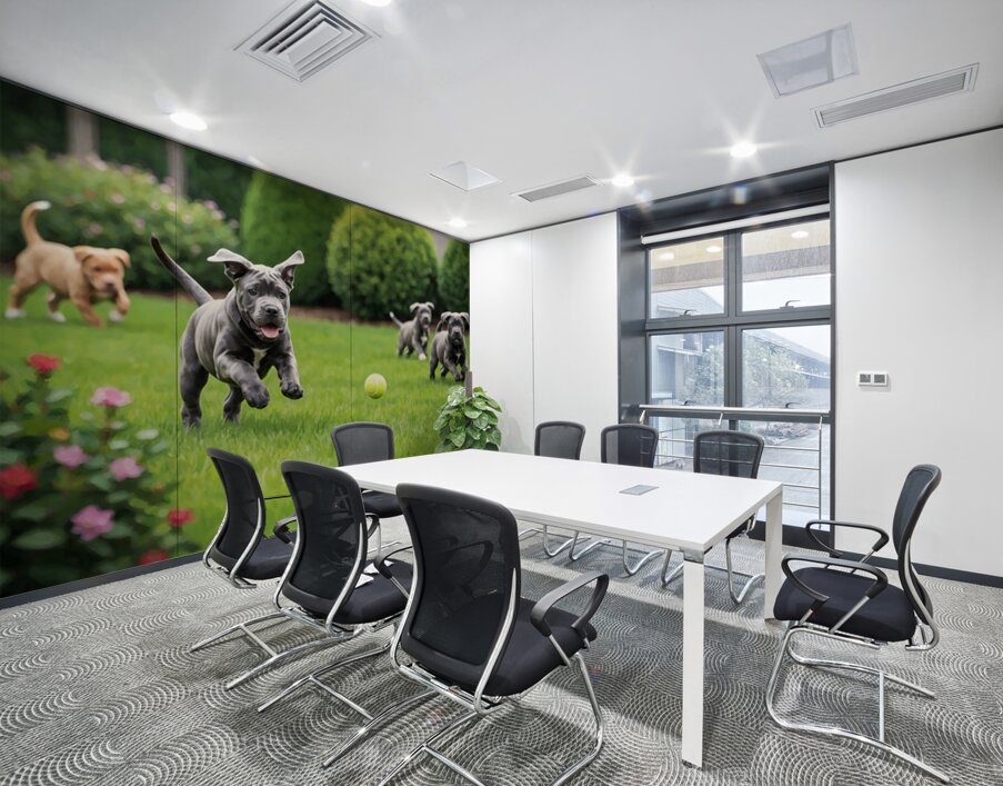 Cane Corso Puppy Spots The Perfect Tennis Ball Wall Printing