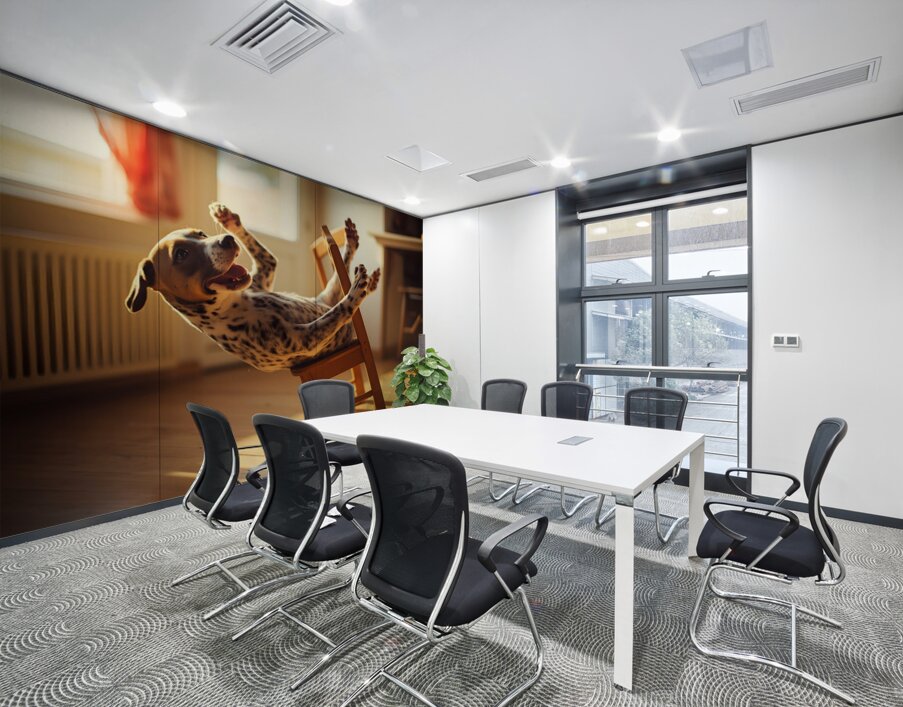 Puppy Masters Gentle Rocking Chair Motion Wall Printing