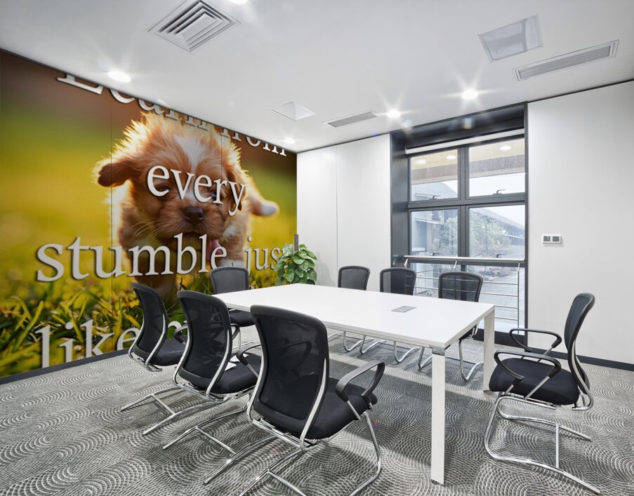 Learn from Stumbles Like Puppies Wall Printing