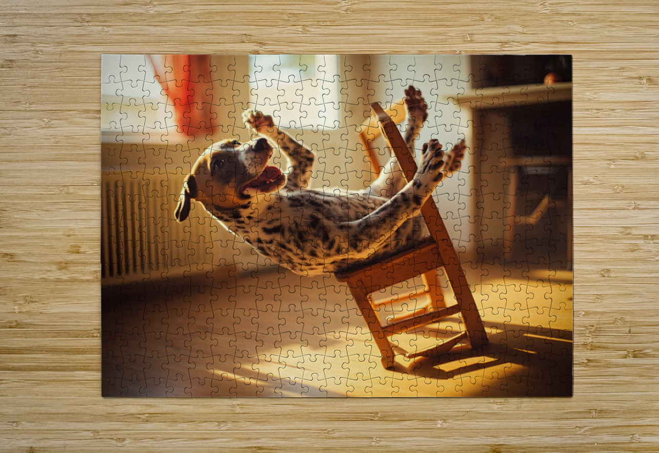 Puppy Masters Gentle Rocking Chair Motion Puppy Prints Puzzle printing
