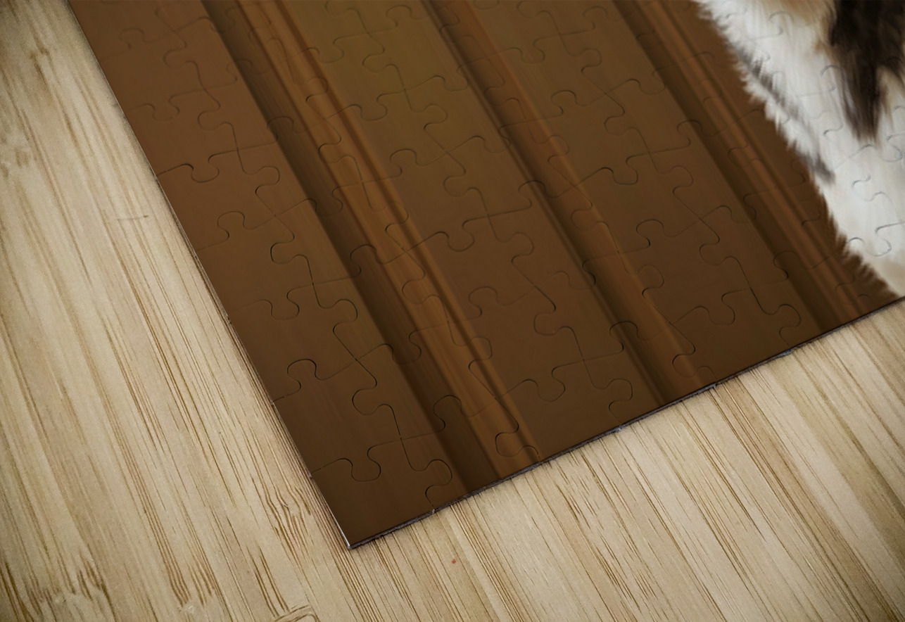 Patient Husky Puppy Guards The Mail Slot Puppy Prints Puzzle