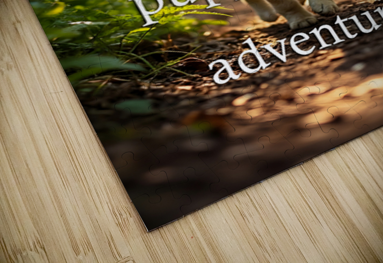 Trust Your Journey Like Adventurous Puppies Puppy Prints Puzzle