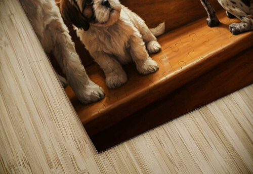 German Shorthaired Pointer Puppy Eyes The Big Challenge Puppy Prints puzzle