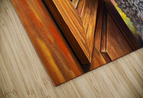 Poodle Puppy Discovers The Mail Slot Puppy Prints puzzle