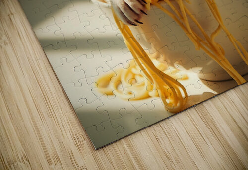 French Bulldog Puppy Discovers Spaghetti Bowl Puppy Prints puzzle