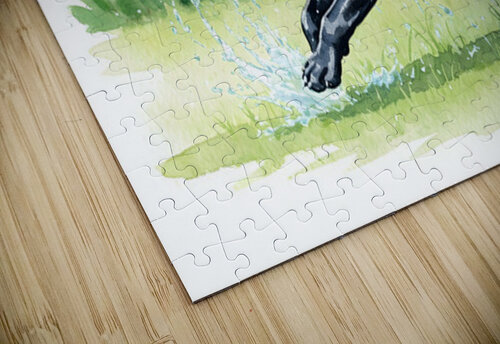 Content Cane Corso Puppy Rests After Rain Play Puppy Prints puzzle