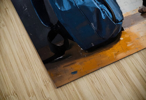 Boston Terrier Puppy Eyes The Backpack Challenge Puppy Prints puzzle