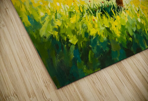 Exhausted Golden Puppy Rests After Helicopter Play Puppy Prints puzzle