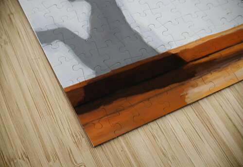 Confused Chihuahua Puppy After Shadow Chase Puppy Prints puzzle