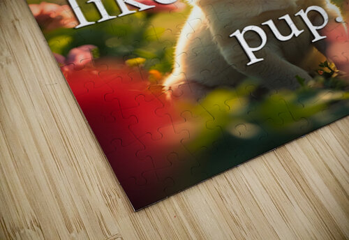 See Magic Like This Amazed Puppy Puppy Prints puzzle