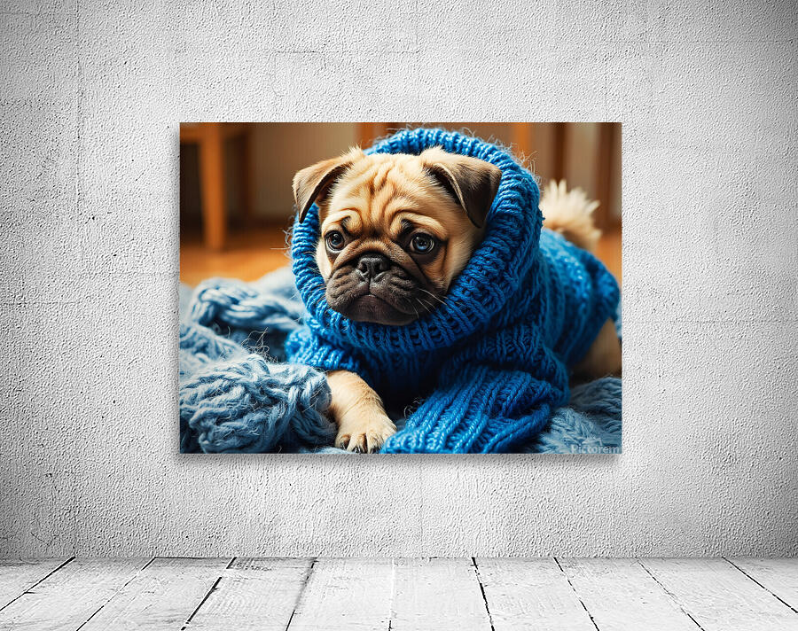 Pug Puppys Sleeve Adventure Begins Wall Preview