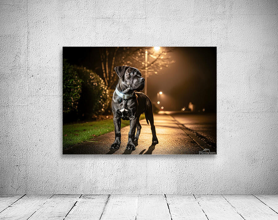 Cane Corso Puppy Returns Home After Night Out Wall Preview