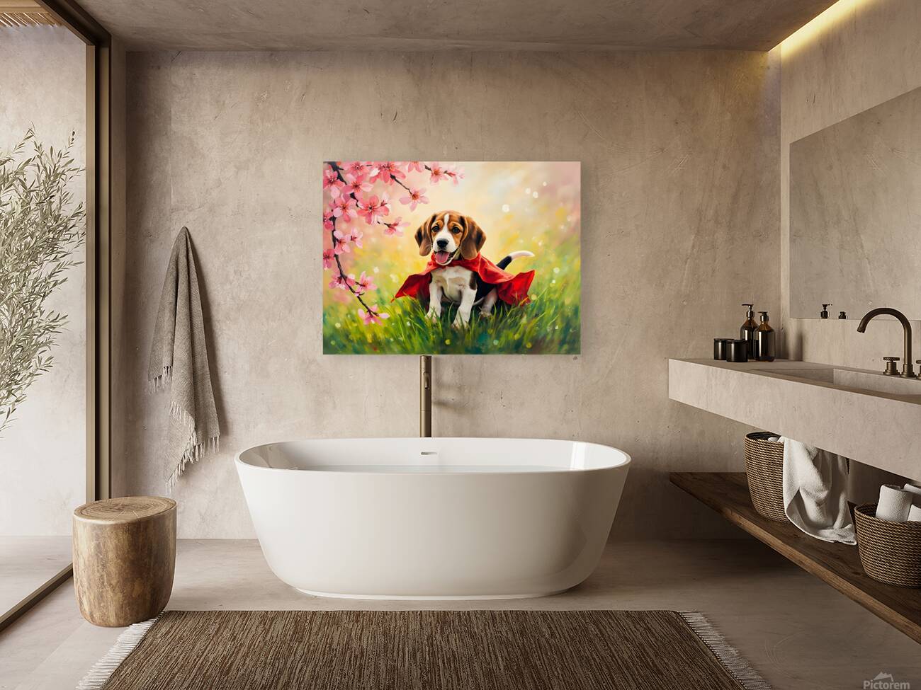 Beagle Puppy Feels Like A True Hero Reproduction