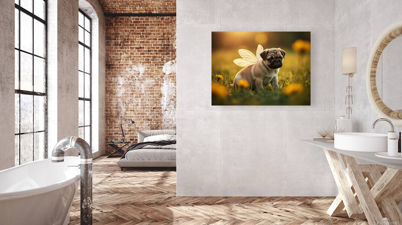 Pug Puppy Discovers Real Magic In Play Reproduction