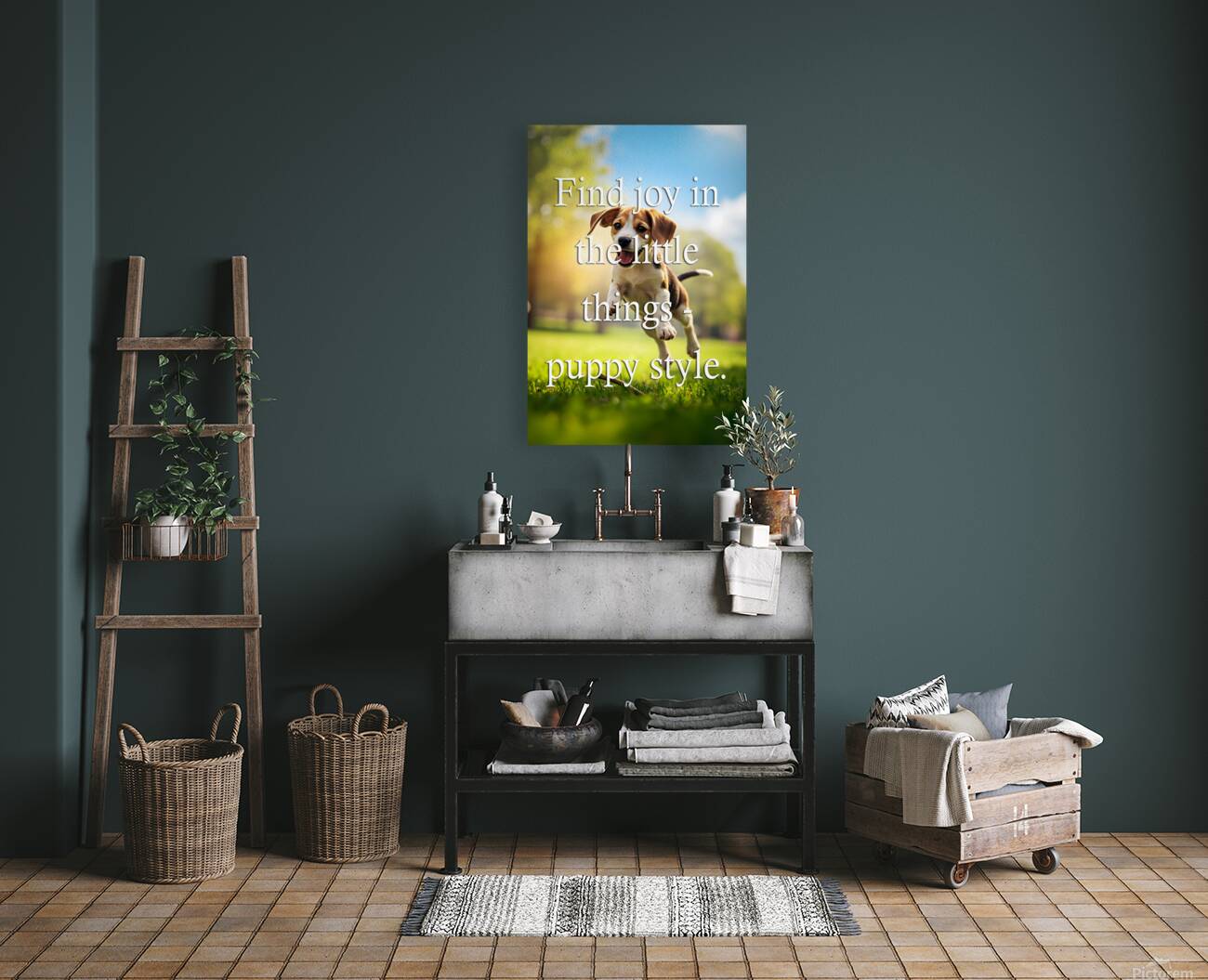 Find Joy Like This Excited Puppy Reproduction