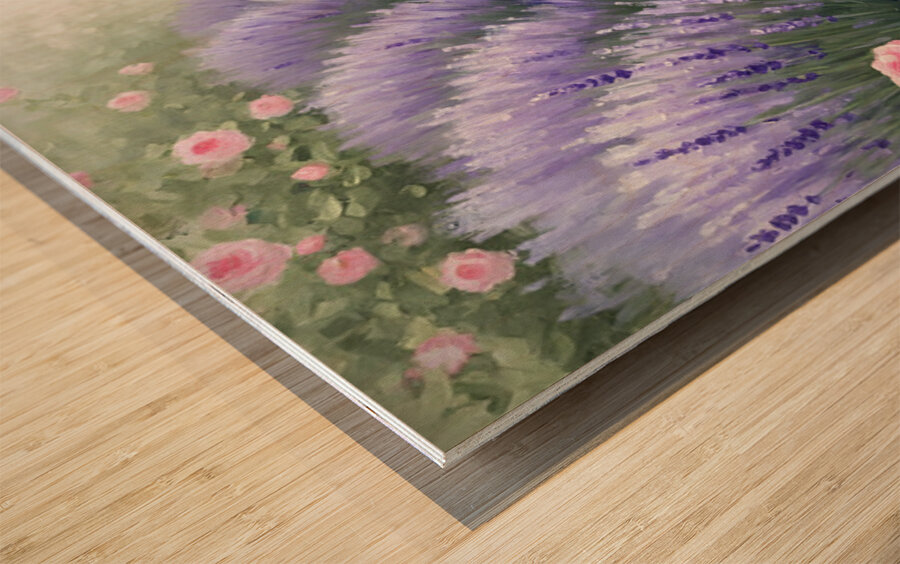 Border Collie Puppy Rests After Adventure With Siblings Wood print