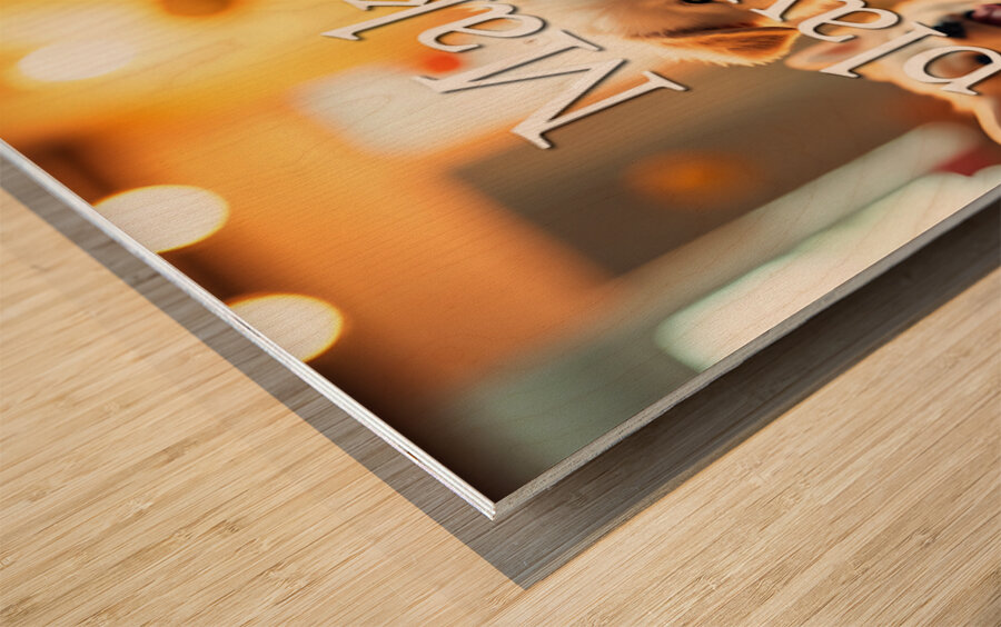 Prioritize Play Like These Happy Puppies Wood print